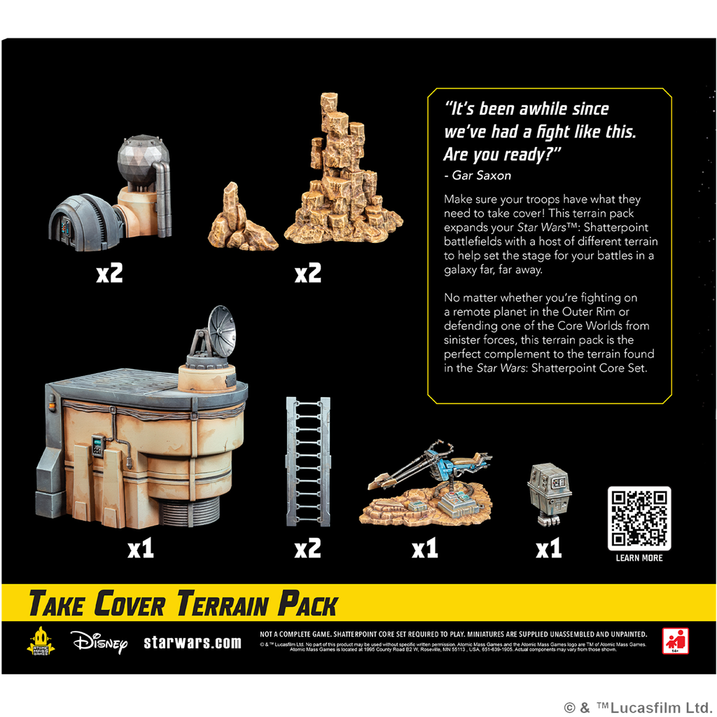 SW: SHATTERPOINT - Take Cover Terrain Pack - Imagen 2